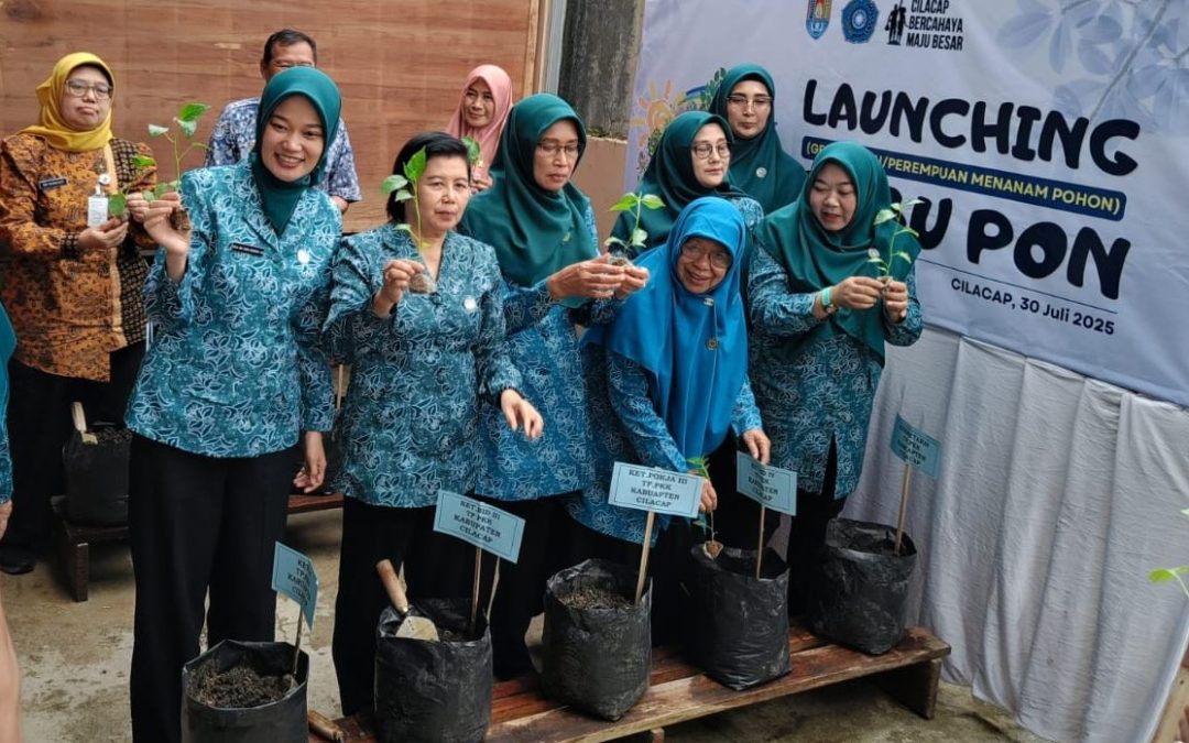 Gandrungmanis, Titik Pusat Peluncuran Gerakan Rabu Pon Cilacap : Sinergi Ketahanan Pangan dan Pemberdayaan Perempuan.