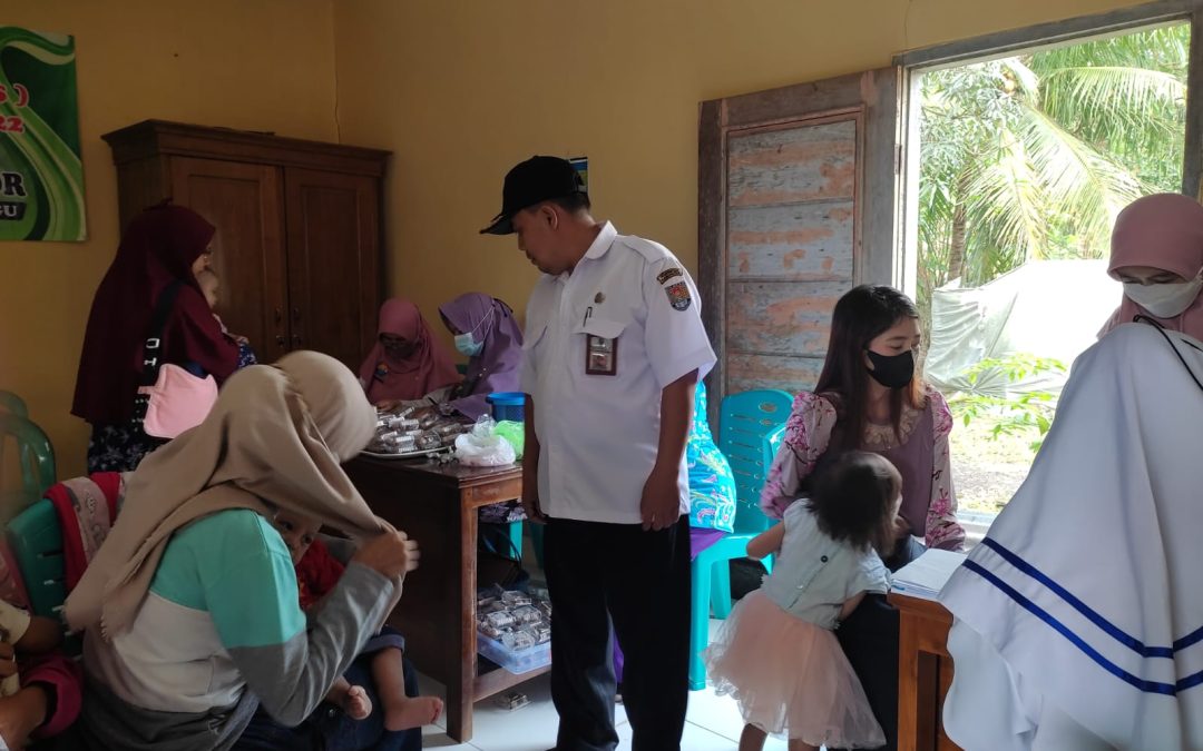 Penyelenggaraan Bulan Imunisasi Anak Nasional (BIAN) Desa Gandrungmanis Kecamatan Gandrungmangu