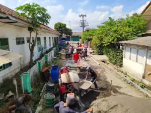 Foto diambil menggunakan drone